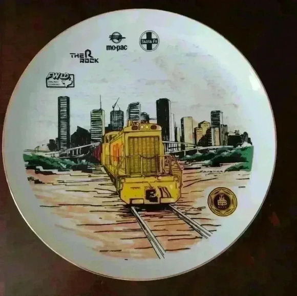 Collectable HB&T Gold Harriman Recipient Fine Porcelain Plate Series #4 649/1000 - Picture 1 of 8